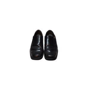 mens jarman leather loafers slip on comfort shoes size 12